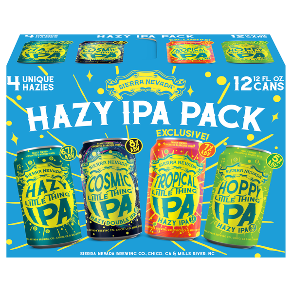 Sierra Nevada Hazy IPA Variety Pack Beer - 12 pk