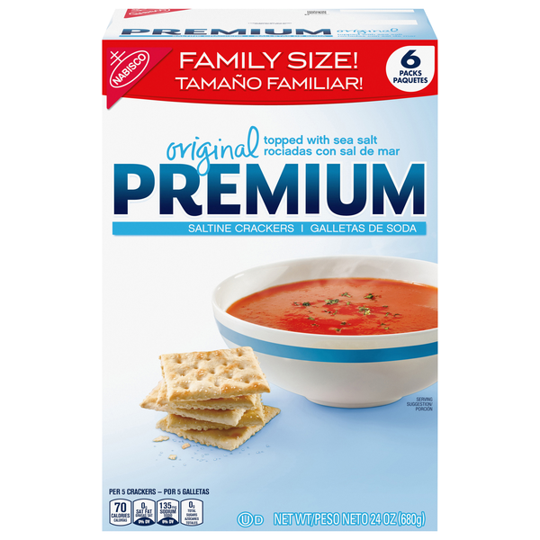 Nabisco Premium Original Saltine Crackers Family Size