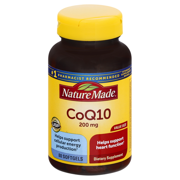 Save on Nature Made CoQ10 200 mg Dietary Supplement Softgels Order