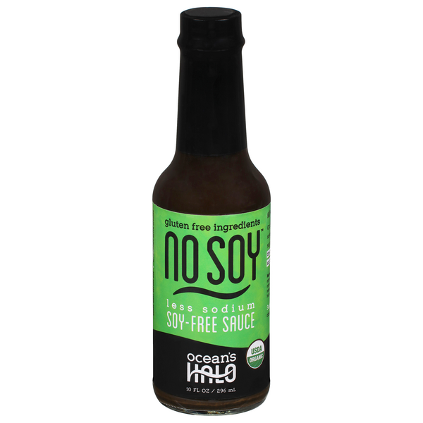 Ocean's Halo No Soy Organic Gluten Free Less Sodium Soy Free Sauce