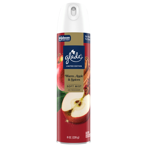 Glade Warm Apple & Spices Soft Mist Air Freshener Spray