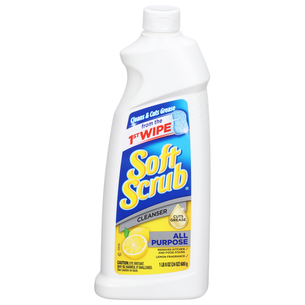 Soft Scrub Lemon All-Purpose Cleanser Squeeze