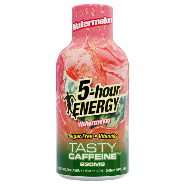 5-Hour Energy Extra Strength Sugar Free Watermelon Energy Shot