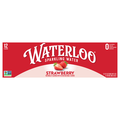 Waterloo Strawberry Sparkling Water - 12 pk