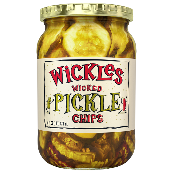 Wickles Wicked Pickle Chips