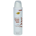 Dove Whole Body Deo Alcohol Free Coconut Vanilla Deodorant Spray