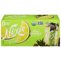 Nixie Organic Ginger Sparkling Water - 8 pk