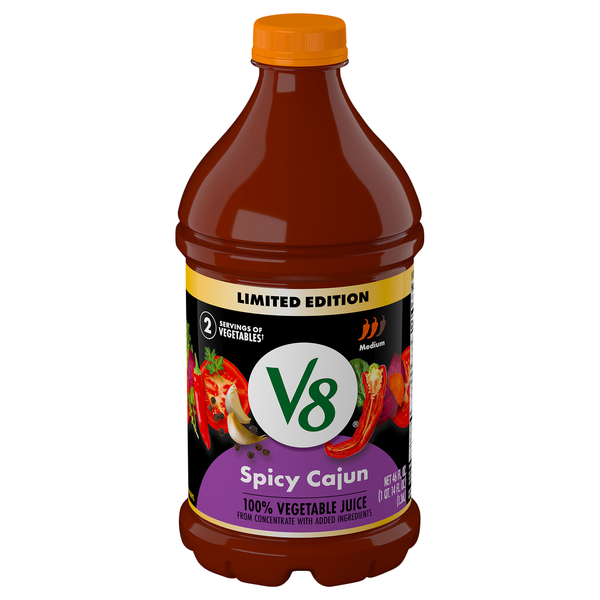 V8 Medium Spicy Cajun Vegetable Juice