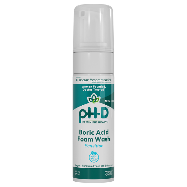 pH-D Sensitive Boric Acid Feminine Health Foam Wash