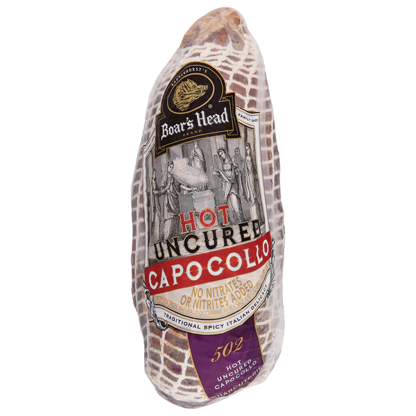 Boar's Head Deli Hot Uncured Capocollo (Regular Sliced)