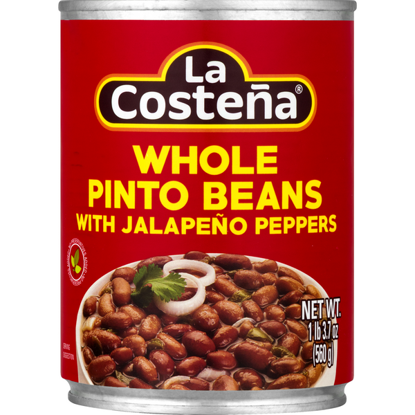 Save on La Costena Pinto Beans Whole with Jalapeno Peppers Order Online