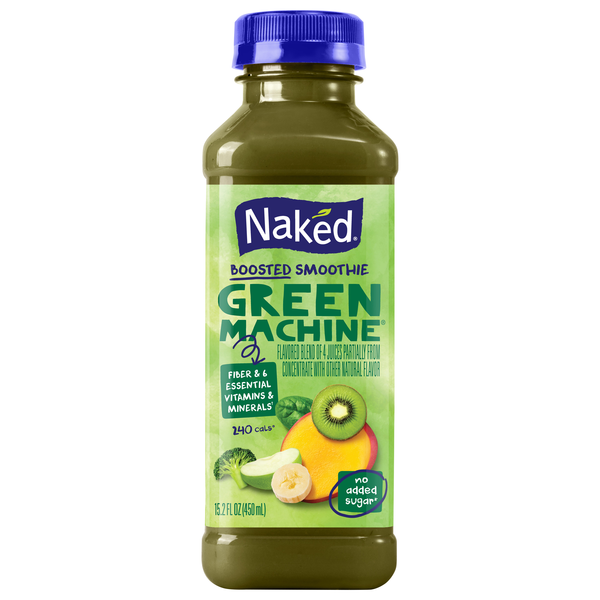 Naked No Added Sugar Green Machine Boosted Smoothie