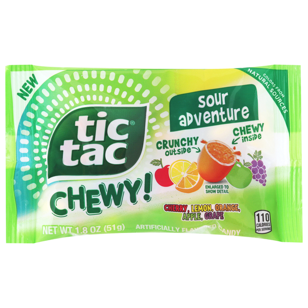 Tic Tac Chewy! Sour Adventure Candy
