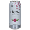 Steaz Antioxidant Brew Organic Zero Raspberry Green Iced Tea