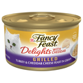 Fancy Feast Delights with Cheddar Grilled Turkey Wet Cat Food