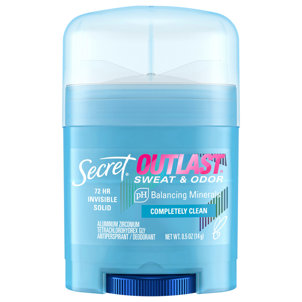 Save on Secret Outlast Completely Clean Antiperspirant Deodorant