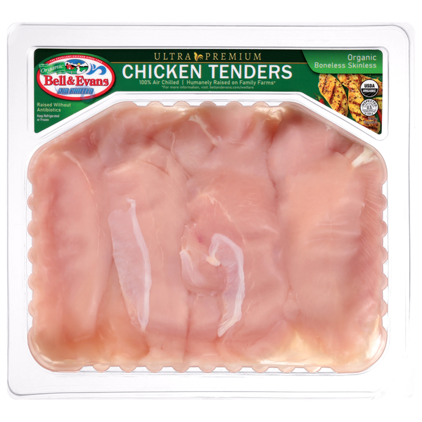 Bell & Evans Organic Free Range Boneless Skinless Chicken Tenders Fresh