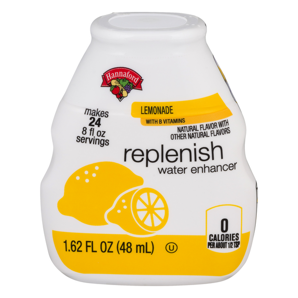 Hannaford Replenish Water Enhancer Lemonade