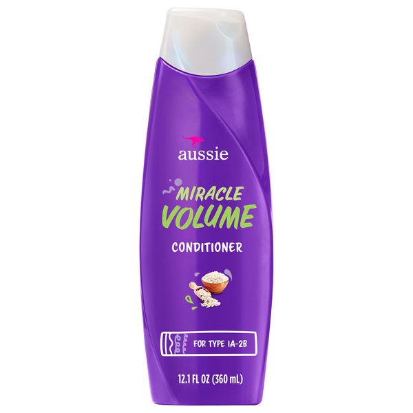Aussie Miracle Volume Conditioner with Bamboo Paraben Free
