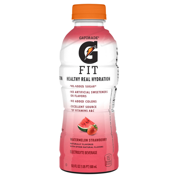 Save on Gatorade Fit Electrolyte Beverage Watermelon Strawberry Order