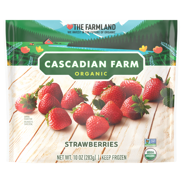 Cascadian Farm Organic Strawberries Frozen