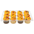 Hannaford Bakery Harvest Gold Chocolate Mini Cupcakes - 12 ct