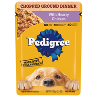 PEDIGREE Chopped Ground Dinner with Hearty Chicken Adult Wet Dog Food