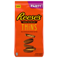 Reese's Thins Milk Chocolate Peanut Butter Cups Candy Party Pack
