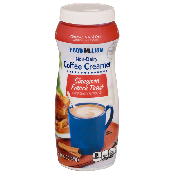 Save on Food Lion Powdered Coffee Creamer NonDairy Cinnamon French