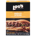 Lou's Kitchen Gluten Free Fully Cooked Seasoned Philly Steak Frozen