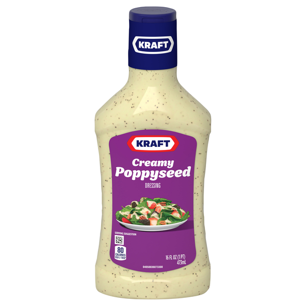 Save on Kraft Creamy Poppyseed Salad Dressing Order Online Delivery