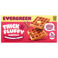 Evergreen Thick & Fluffy 5g Protein Cinnamon Swirl Waffles - 4 ct