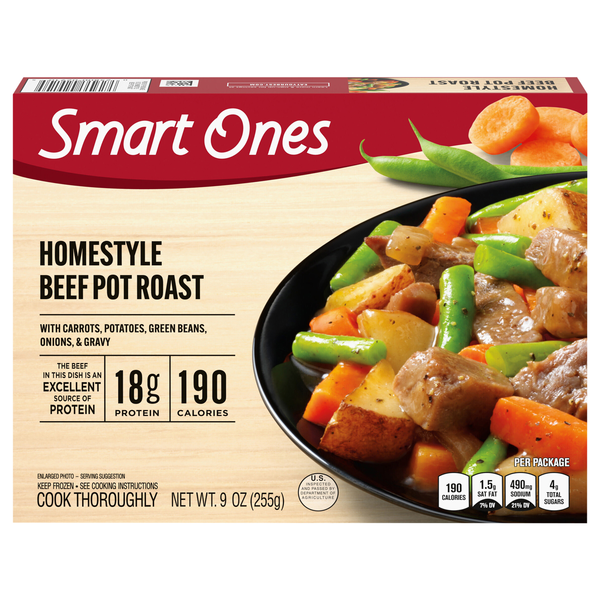 Smart Ones Homestyle Beef Pot Roast Frozen Meal