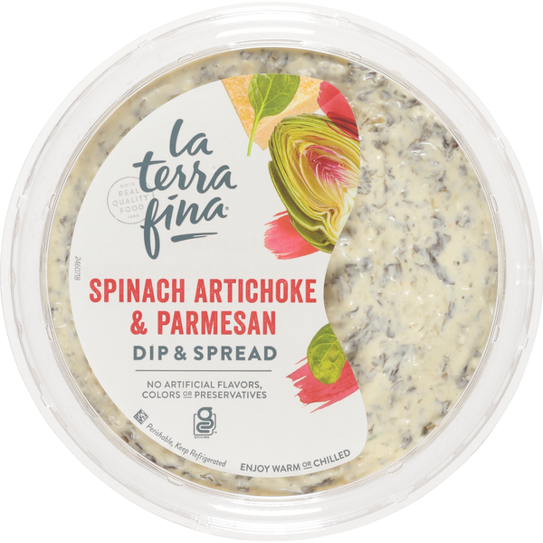 Save on La Terra Fina Spinach Artichoke &amp; Parmesan Dip &amp; Spread Order ...