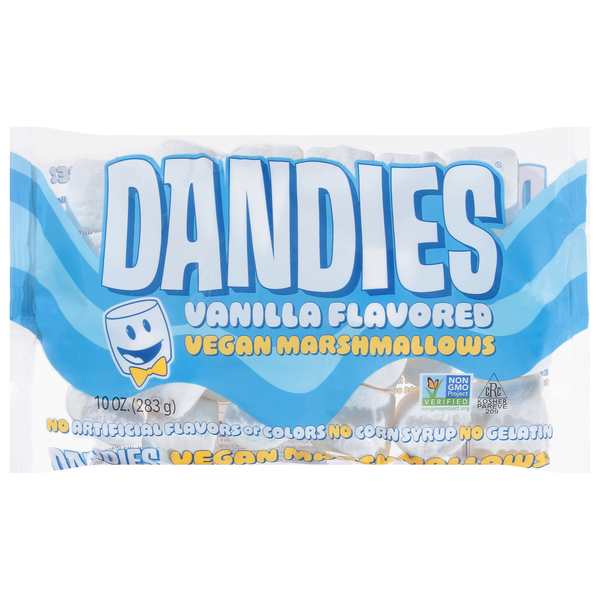 Dandies Gluten Free Vegan Vanilla Flavored Marshmallows