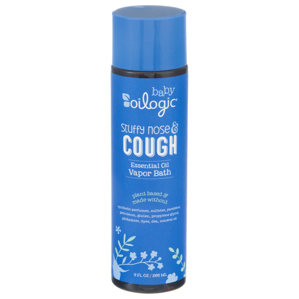 Oilogic Baby Plant Based Stuffy Nose & Cough Essential Oil Vapor Bath