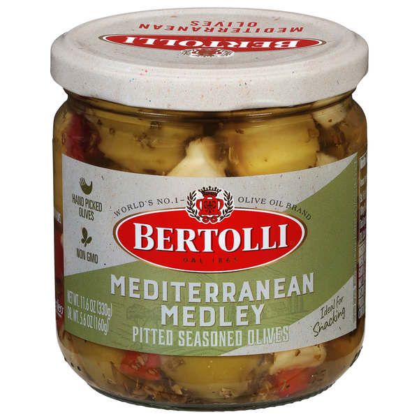 Bertolli Mediterranean Medley Pitted Seasoned Olives