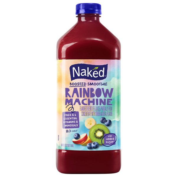 Naked No Added Sugar Rainbow Machine Boosted Smoothie