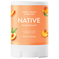 Native Aluminum Free Women's Sweet Peach & Nectar Deodorant Stick