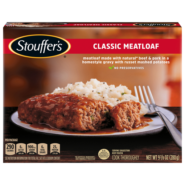 Stouffer's Classic Meatloaf Frozen Meal