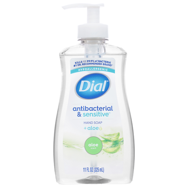 Dial Complete Liquid Hand Antibacterial Soap Aloe