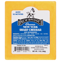 New Bridge New York Sharp Yellow Cheddar Cheese Block