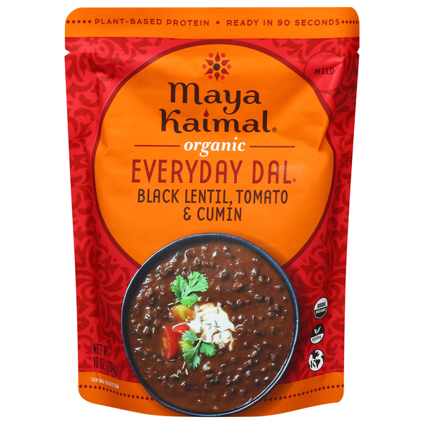 Maya Kaimal Everyday Dal Organic Black Lentil Tomato & Cumin
