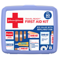 Johnson & Johnson Travel Ready First Aid Kit 80 Items