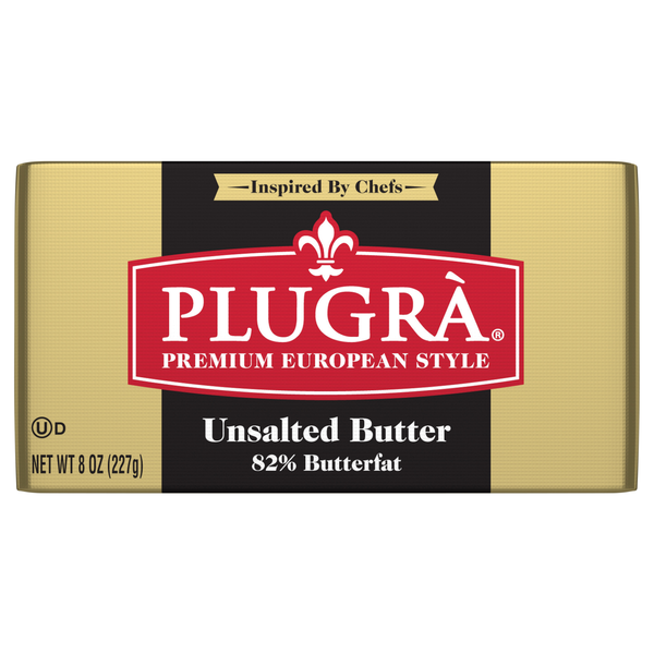 Plugra European Style Unsalted Butter
