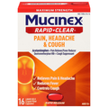 Mucinex Rapid+Clear Pain Headache & Cough Maximum Strength Liquid Gels