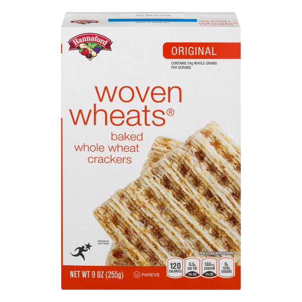 Hannaford Original Woven Wheats Crackers