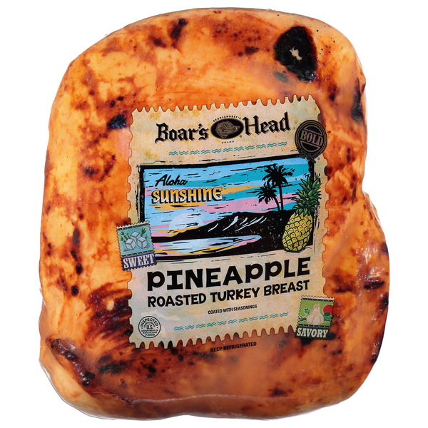 Boar's Head Deli Bold Pineapple Roasted Turkey Breast (Thin Sliced)