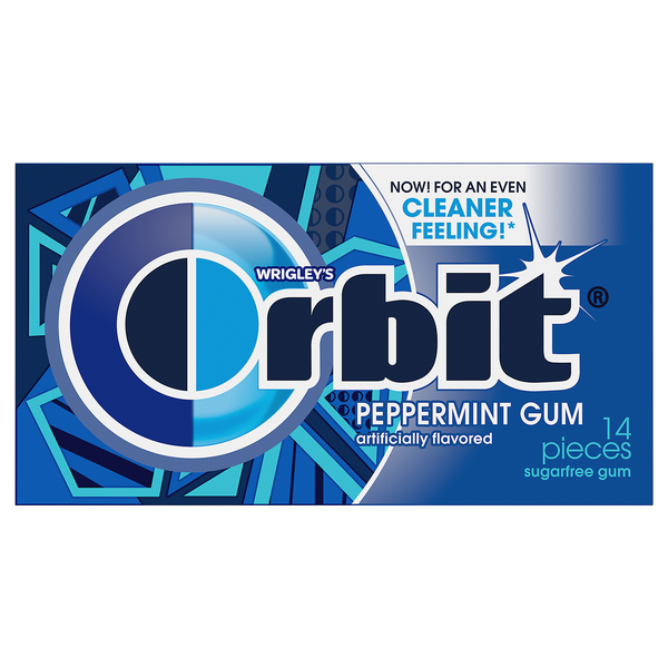 Orbit Sugar Free Peppermint Gum
