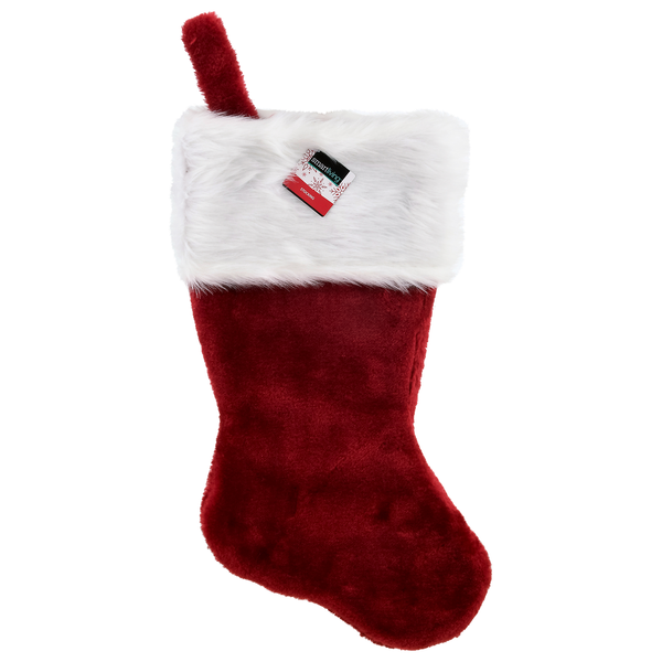 Smart Living Holiday Plush Stocking 20 Inch